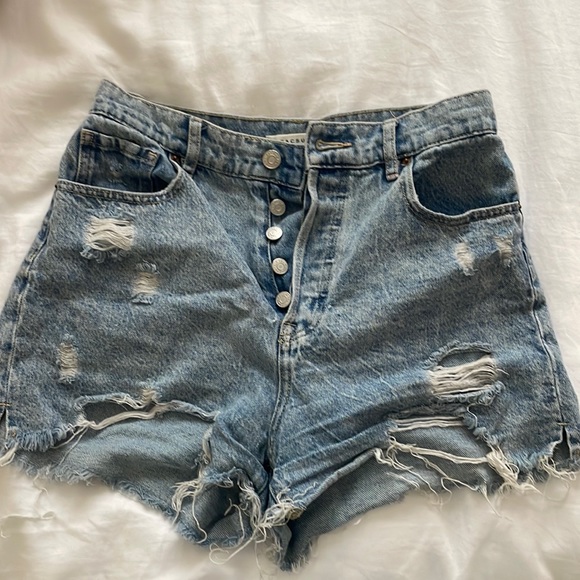 Pacsun highwaisted shorts size 27 - Picture 1 of 3